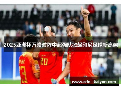2025亚洲杯万隆对阵中超强队掀起印尼足球新高潮